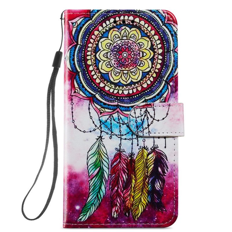 δερματινη θηκη Samsung Galaxy A13 5G Artistic Dream Catcher