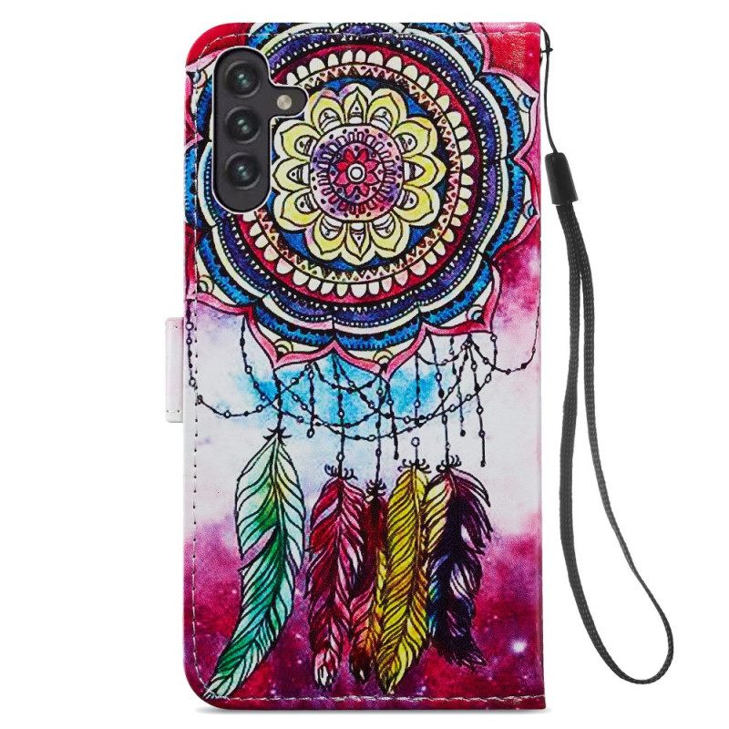 δερματινη θηκη Samsung Galaxy A13 5G Artistic Dream Catcher