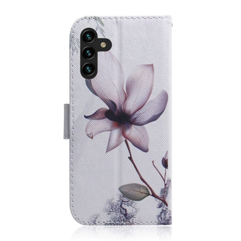 Κάλυμμα Samsung Galaxy A13 5G Dusty Pink Flower