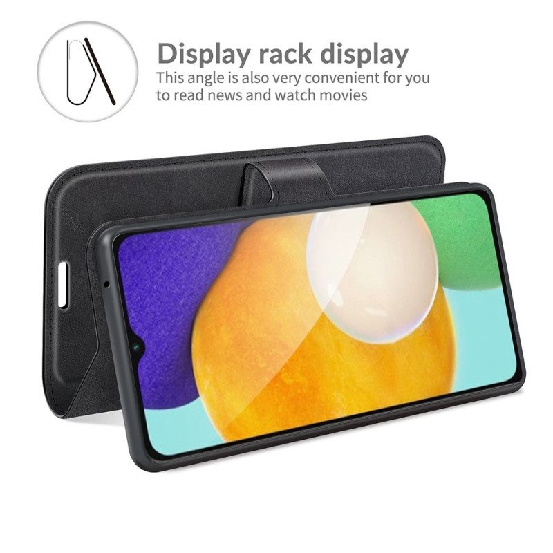 Κάλυμμα Samsung Galaxy A13 5G Faux Leather Slim