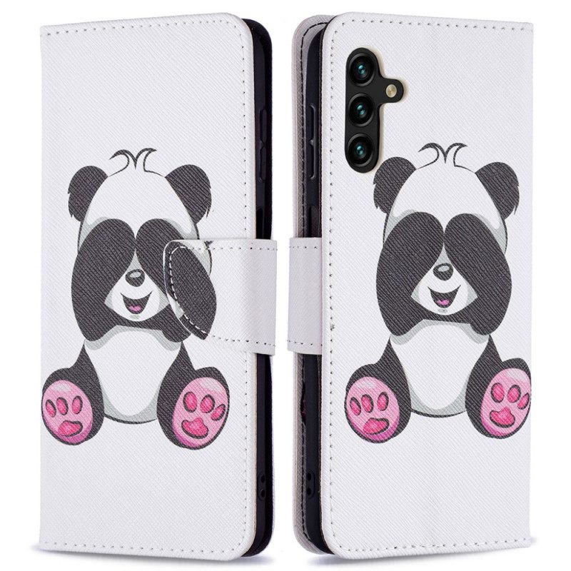 Κάλυμμα Samsung Galaxy A13 5G Panda Fun