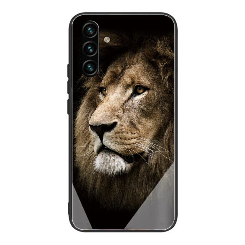 Θήκη Samsung Galaxy A13 5G Lion Head Tempered Glass