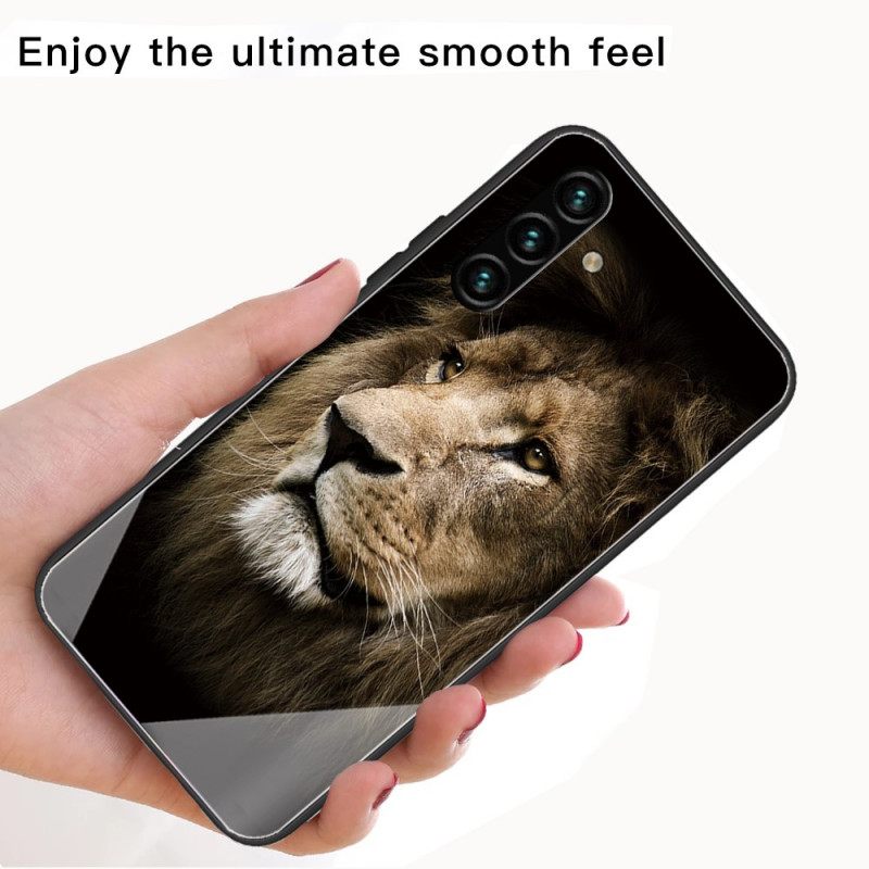 Θήκη Samsung Galaxy A13 5G Lion Head Tempered Glass