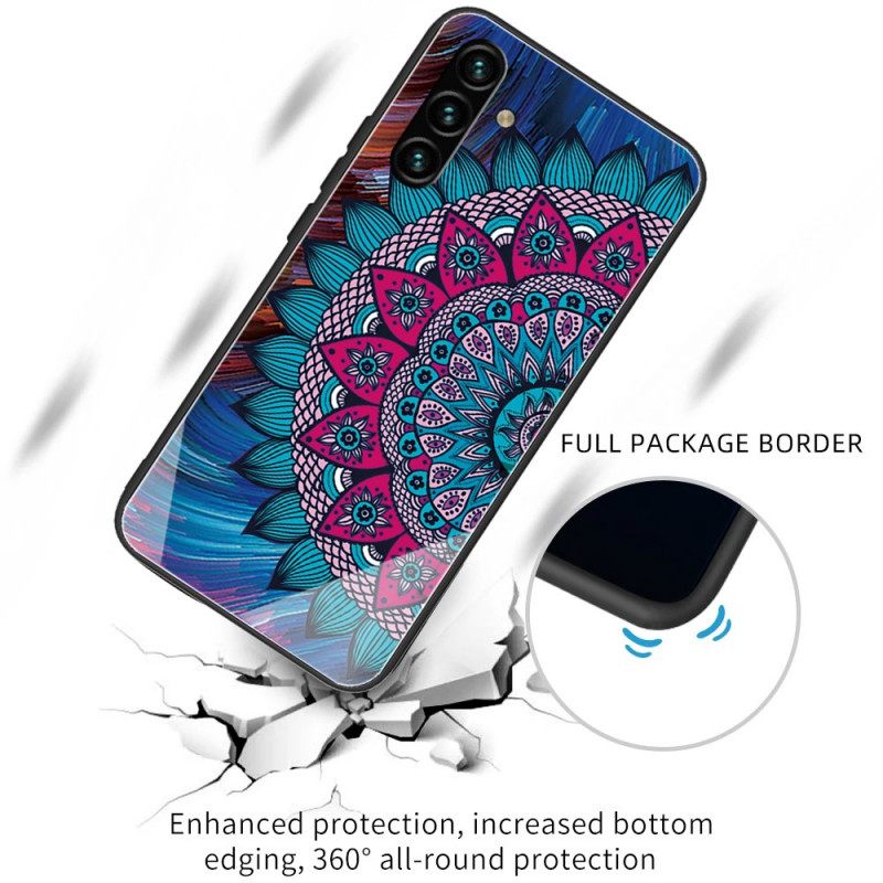 Θήκη Samsung Galaxy A13 5G Mandala Tempered Glass