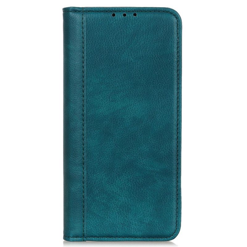 θηκη κινητου Huawei Nova 9 / Honor 50 Θήκη Flip Elegance Split Leather Litchi