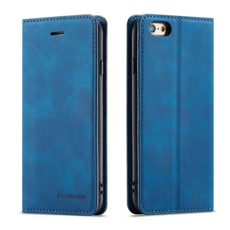 θηκη κινητου iPhone 6 / 6S Θήκη Flip Faux Leather Forwenw