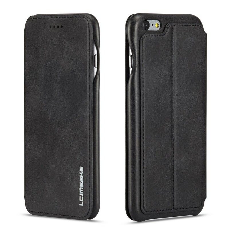 θηκη κινητου iPhone 6 / 6S Θήκη Flip Lc.imeeke Leather Effect