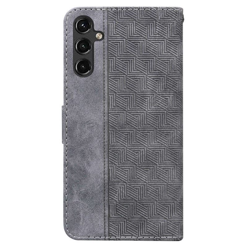 Κάλυμμα Samsung Galaxy A14 / A14 5G με κορδονι Strappy Pattern