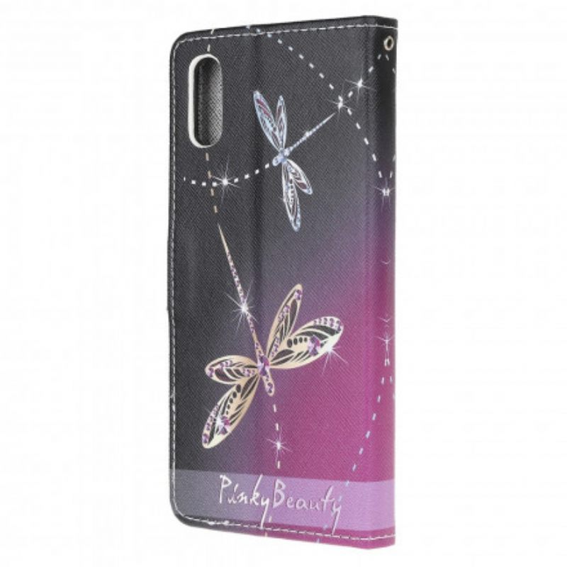 Κάλυμμα Samsung Galaxy XCover 5 με κορδονι Strappy Dragonflies