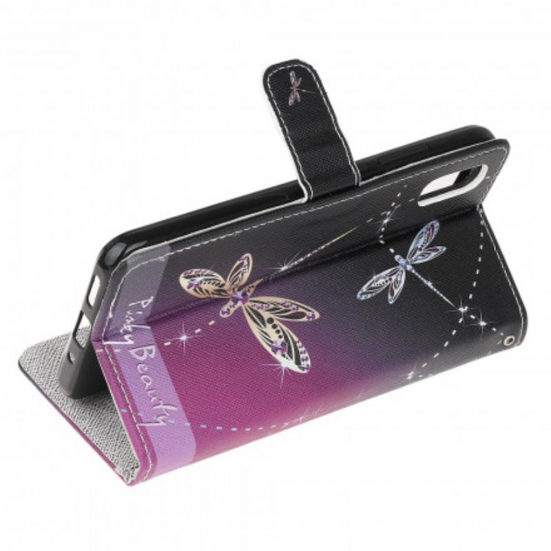 Κάλυμμα Samsung Galaxy XCover 5 με κορδονι Strappy Dragonflies