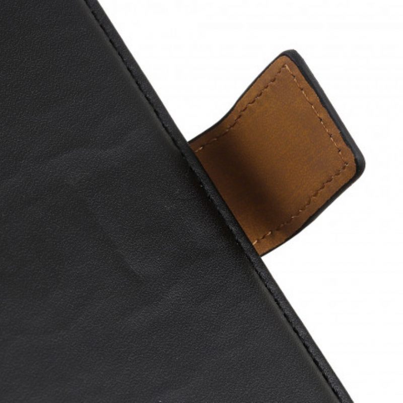 Κάλυμμα Samsung Galaxy XCover 5 Μονό Litchi Faux Leather