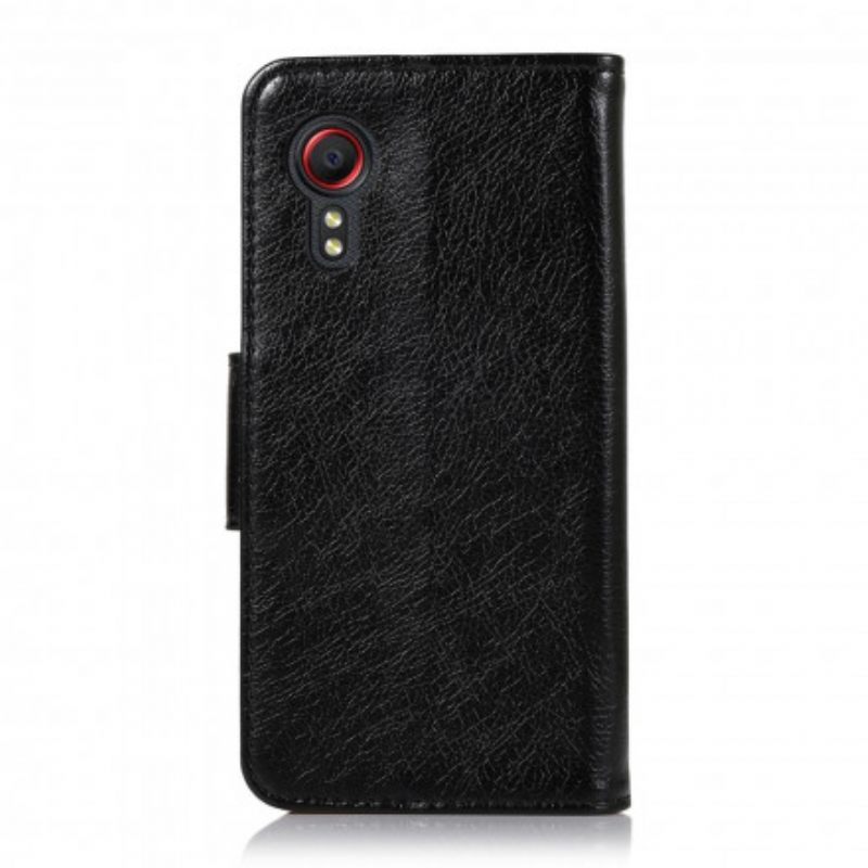 Θήκη Flip Samsung Galaxy XCover 5 Split Nappa Leather