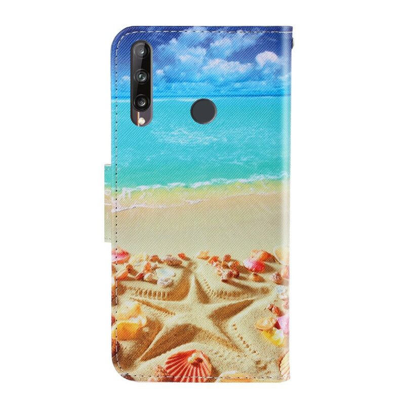 Κάλυμμα Huawei P40 Lite E / Huawei Y7p με κορδονι Strappy Beach