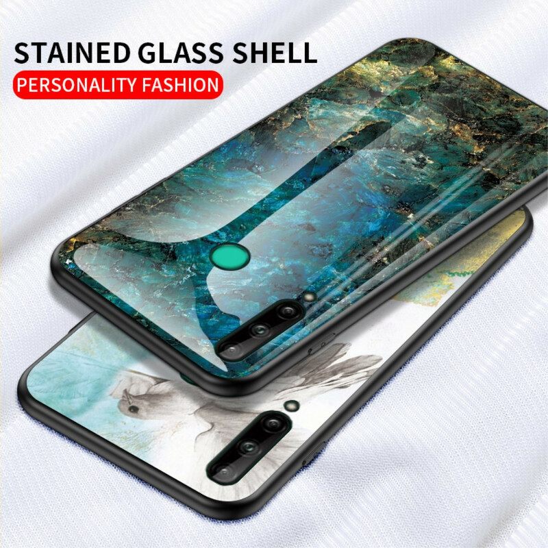 Θήκη Huawei P40 Lite E / Huawei Y7p Premium Colors Tempered Glass