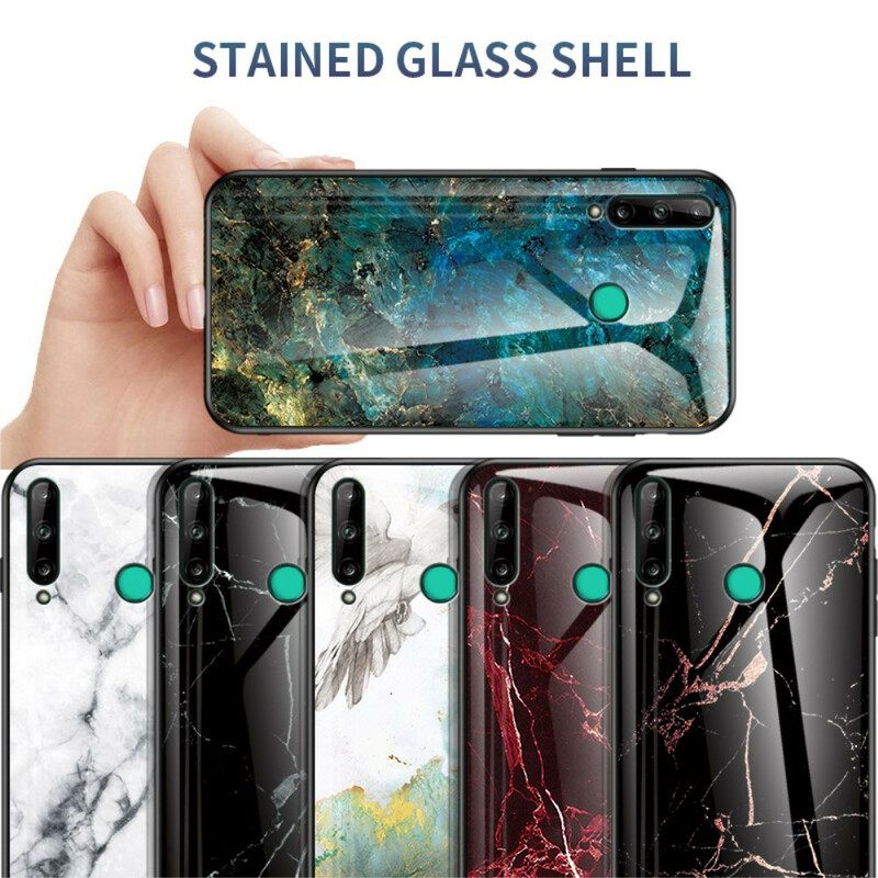 Θήκη Huawei P40 Lite E / Huawei Y7p Premium Colors Tempered Glass