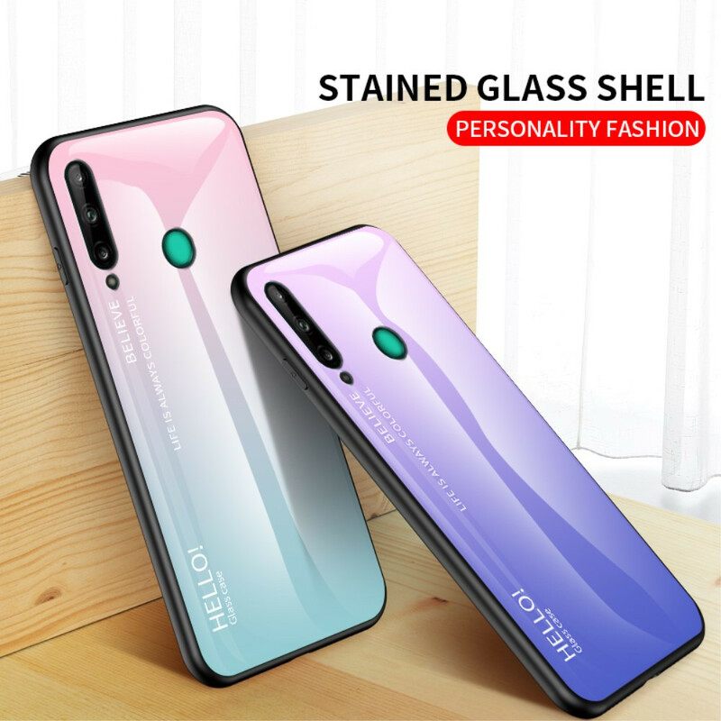 Θήκη Huawei P40 Lite E / Huawei Y7p Tempered Glass Hello