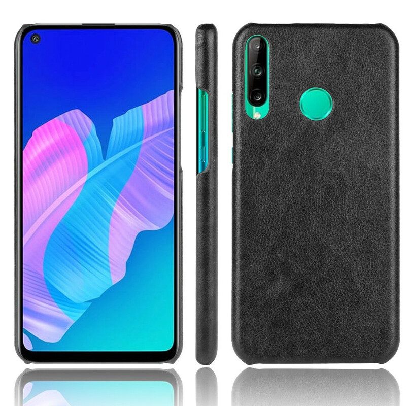 θηκη κινητου Huawei P40 Lite E / Huawei Y7p Litchi Performance Leather Effect