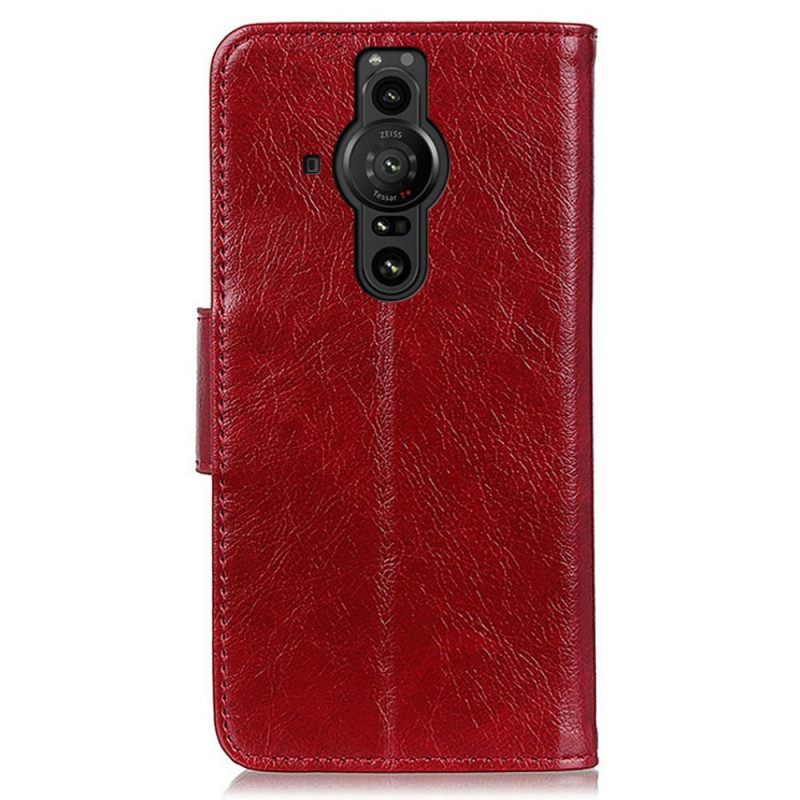 δερματινη θηκη Sony Xperia Pro-I Split Nappa Leather