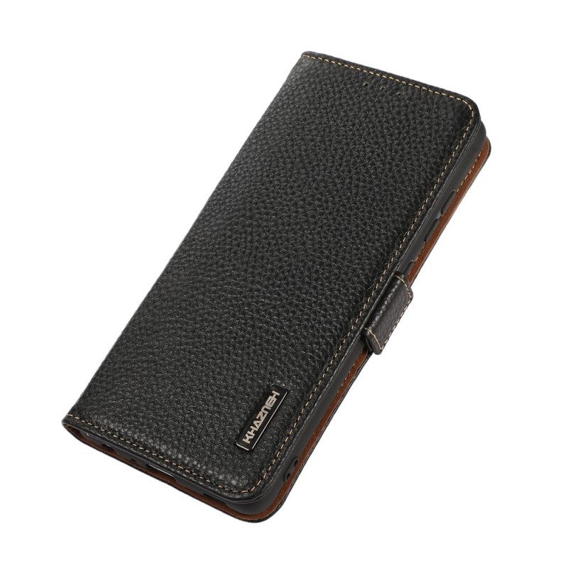 Κάλυμμα Sony Xperia Pro-I Litchi Leather Khazneh Rfid