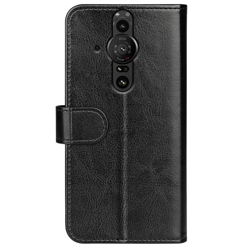 Κάλυμμα Sony Xperia Pro-I Ultra Faux Leather