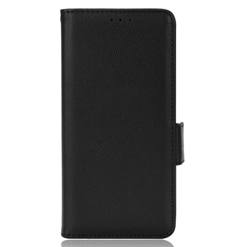 Θήκη Flip Sony Xperia Pro-I Premium Leather Effect Litchi