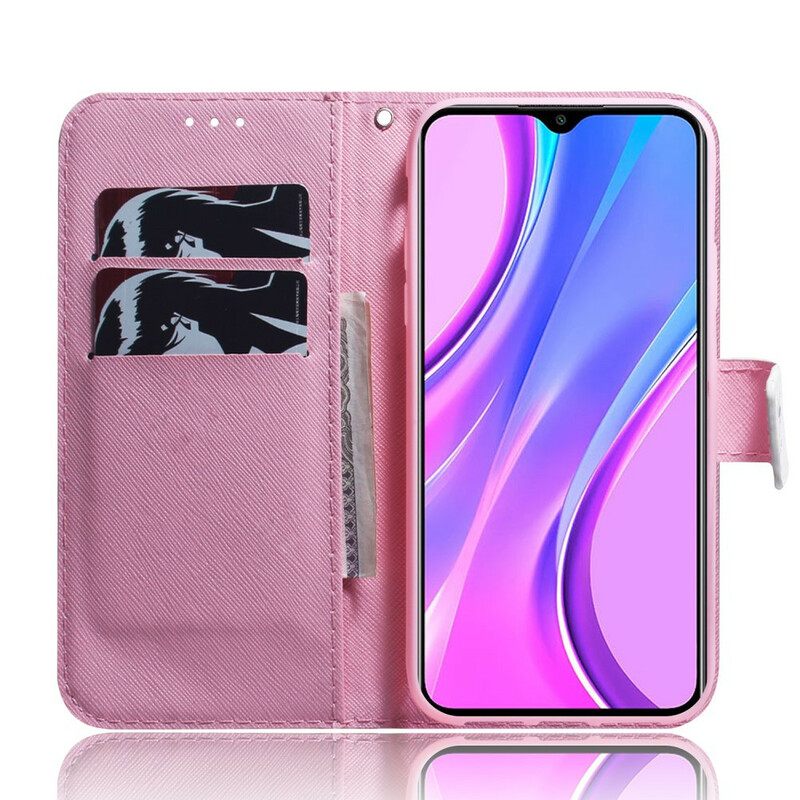 Κάλυμμα Xiaomi Redmi 9 Dusty Pink Flower