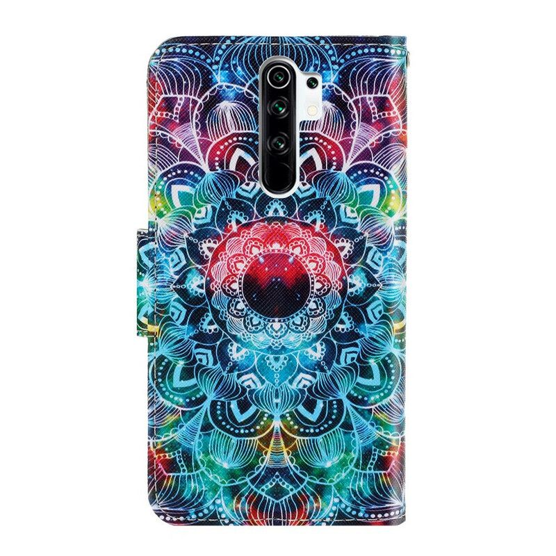 Κάλυμμα Xiaomi Redmi 9 με κορδονι Αστραπιαία Strappy Mandala