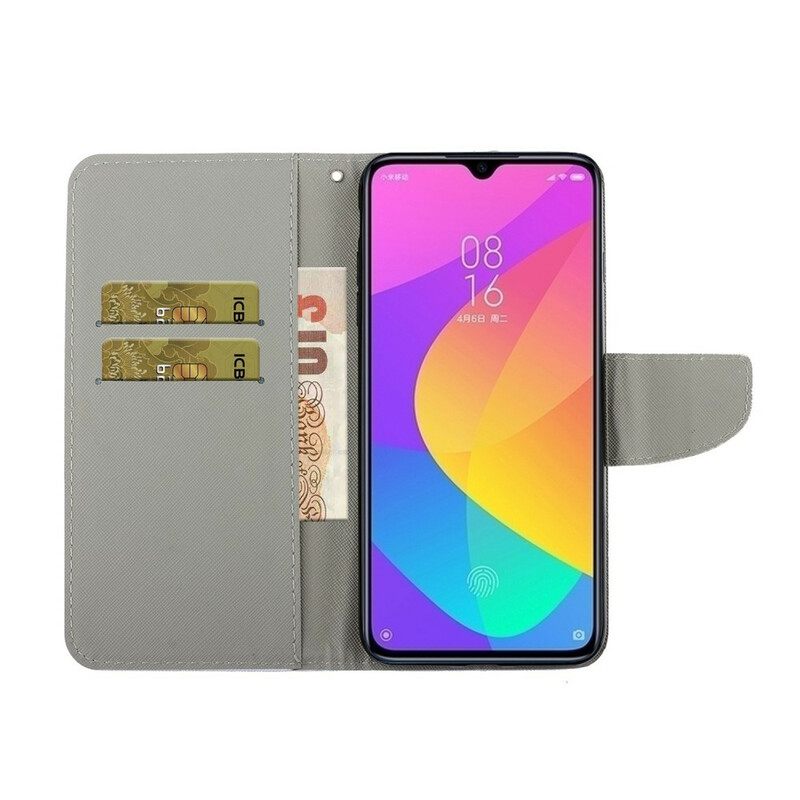 Κάλυμμα Xiaomi Redmi 9 με κορδονι Αστραπιαία Strappy Mandala