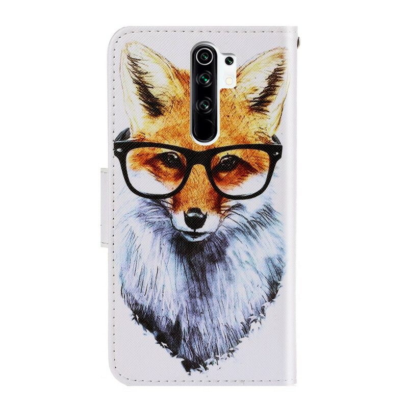 Κάλυμμα Xiaomi Redmi 9 με κορδονι Brainy Fox Με Λουράκι