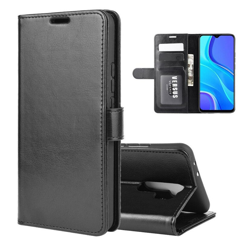 Θήκη Flip Xiaomi Redmi 9 Ultra Faux Leather