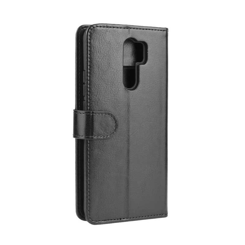 Θήκη Flip Xiaomi Redmi 9 Ultra Faux Leather