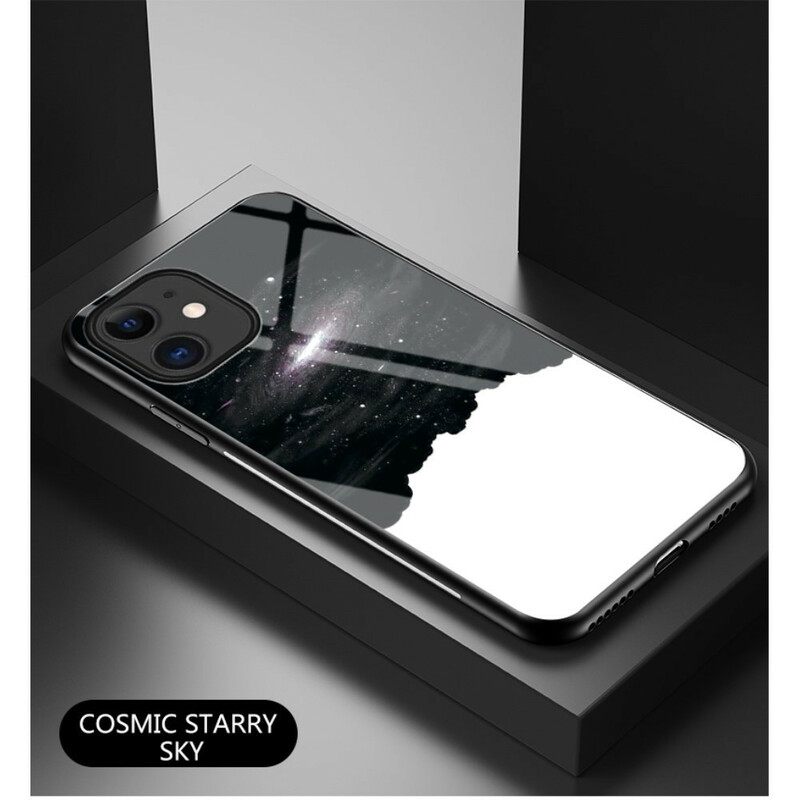 Θήκη iPhone 12 Mini Starry Sky Tempered Glass