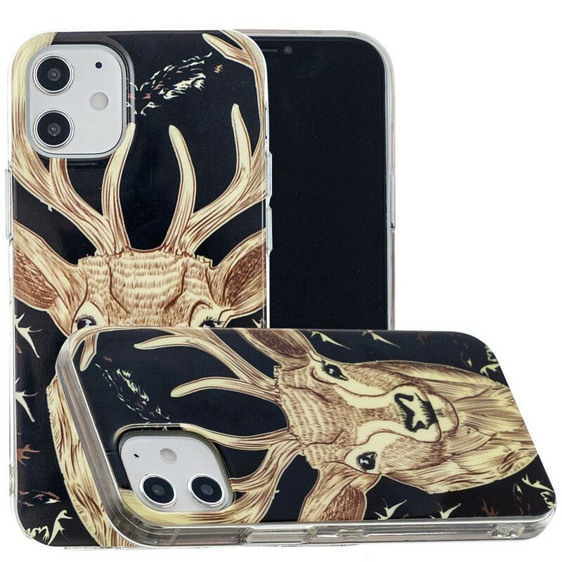 θηκη κινητου iPhone 12 Mini Fluorescent Majestic Stag