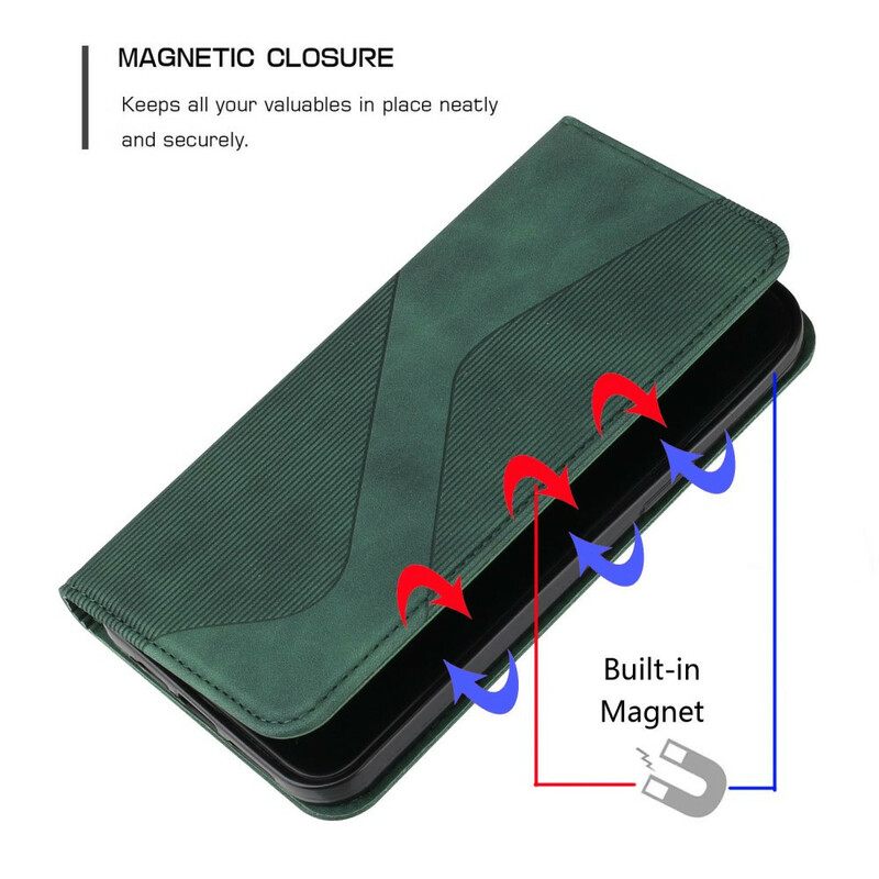 θηκη κινητου iPhone 12 Mini Θήκη Flip S-design Leather Style