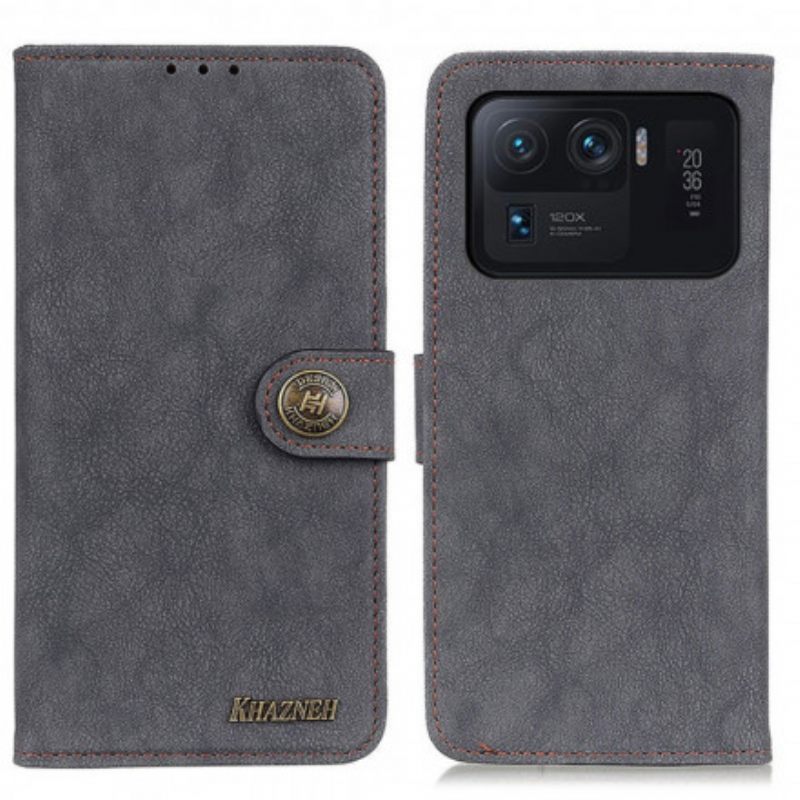 Κάλυμμα Xiaomi Mi 11 Ultra Retro Split Faux Leather Khazneh