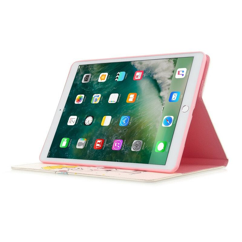 δερματινη θηκη iPad 10.2" (2020) (2019) / Air 10.5" / Pro 10.5" Ελέφαντας Στη Βροχή