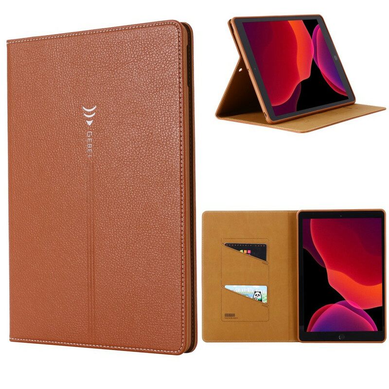 Θήκη Flip iPad 10.2" (2020) (2019) / Air 10.5" / Pro 10.5" Gebei Faux Litchi Leather