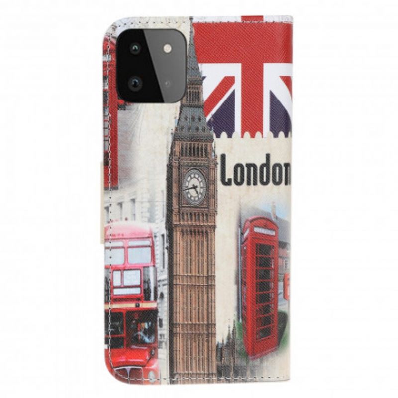 Θήκη Flip Samsung Galaxy A22 5G London Life