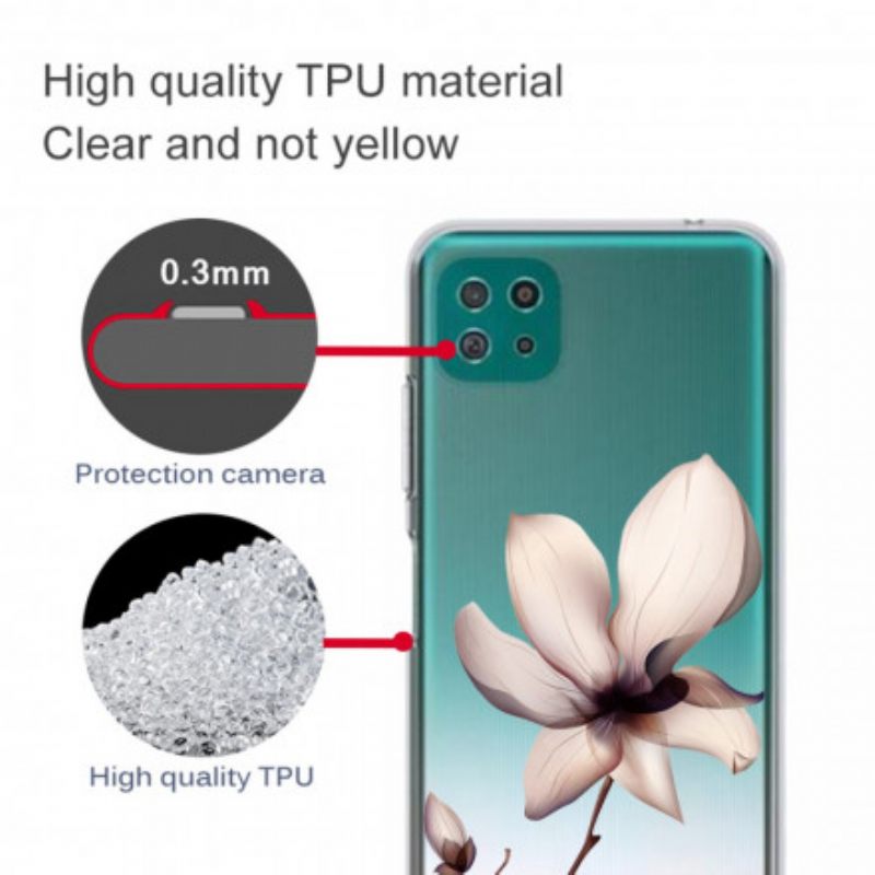 Θήκη Samsung Galaxy A22 5G Premium Floral