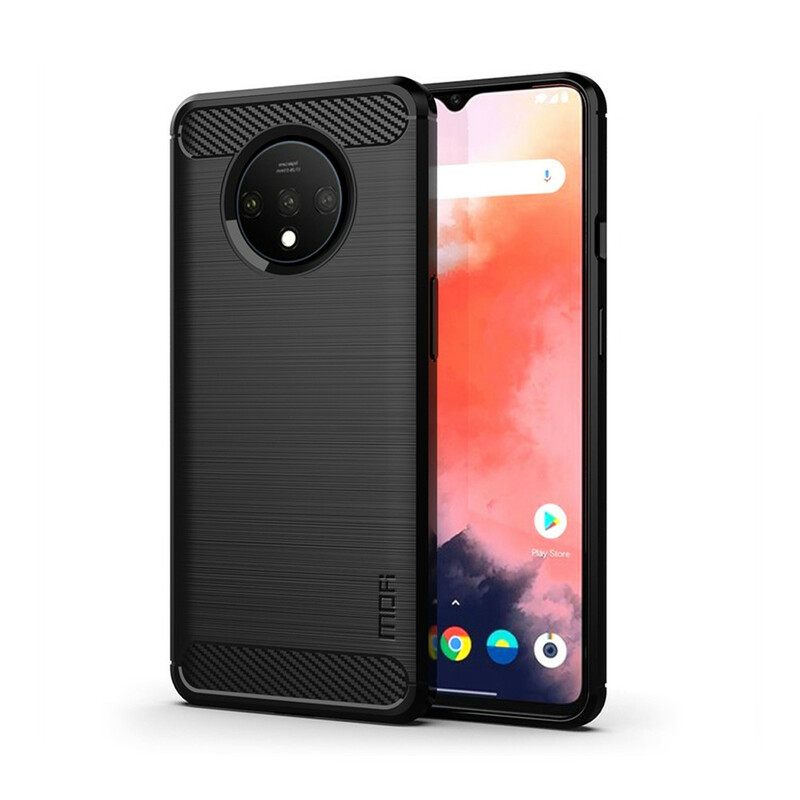 Θήκη OnePlus 7T Mofi Brushed Carbon Fiber