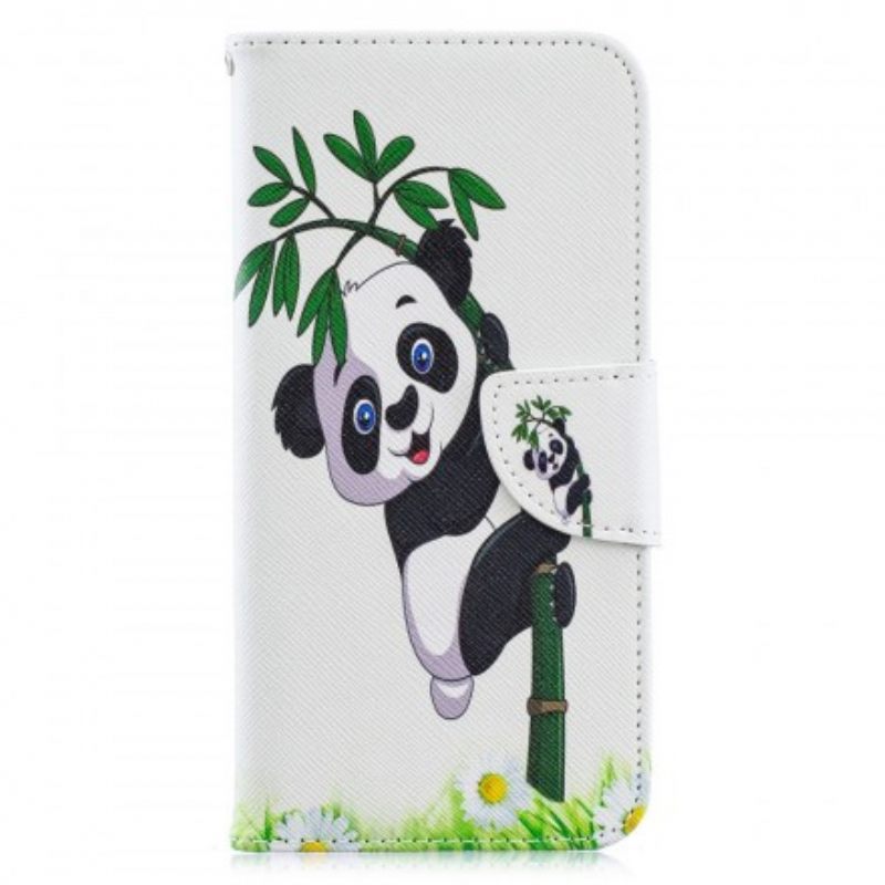 Κάλυμμα Huawei Y6 2019 / Honor 8A Panda On Bamboo