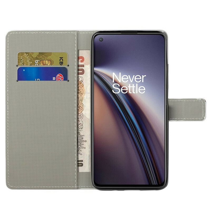 δερματινη θηκη OnePlus Nord CE 5G Αμερικανική Σημαία