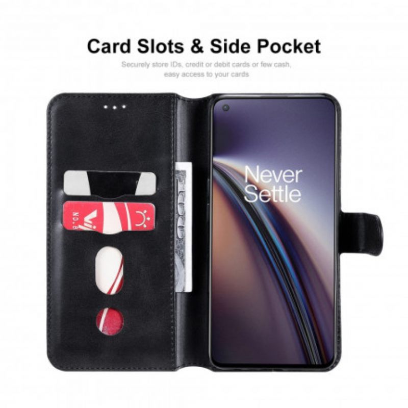 Κάλυμμα OnePlus Nord CE 5G Enkay Faux Leather