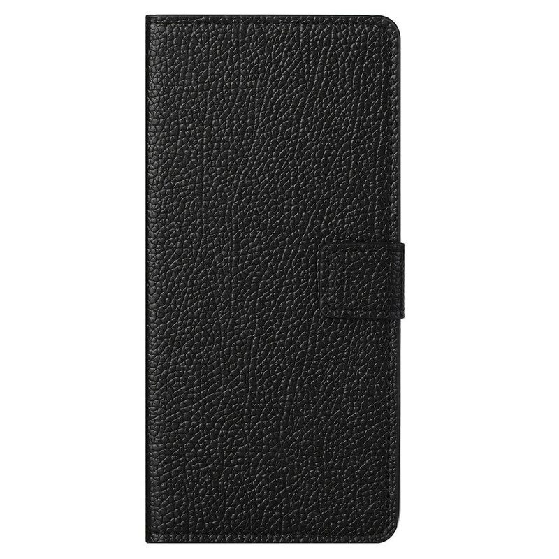 Κάλυμμα OnePlus Nord CE 5G Litchi Grain Leather Effect