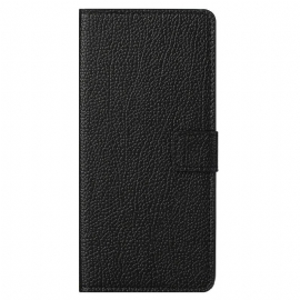 Κάλυμμα OnePlus Nord CE 5G Litchi Grain Leather Effect