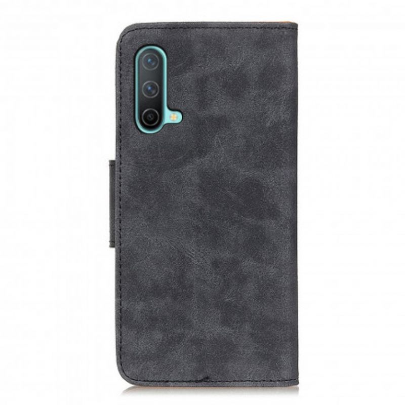 Κάλυμμα OnePlus Nord CE 5G Vintage Split Leather