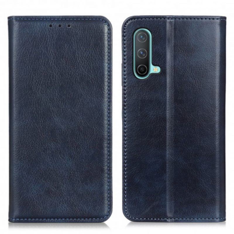 θηκη κινητου OnePlus Nord CE 5G Θήκη Flip Elegance Split Leather Litchi