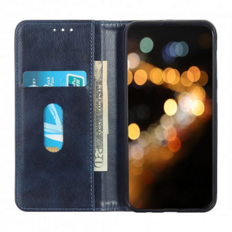 θηκη κινητου OnePlus Nord CE 5G Θήκη Flip Elegance Split Leather Litchi