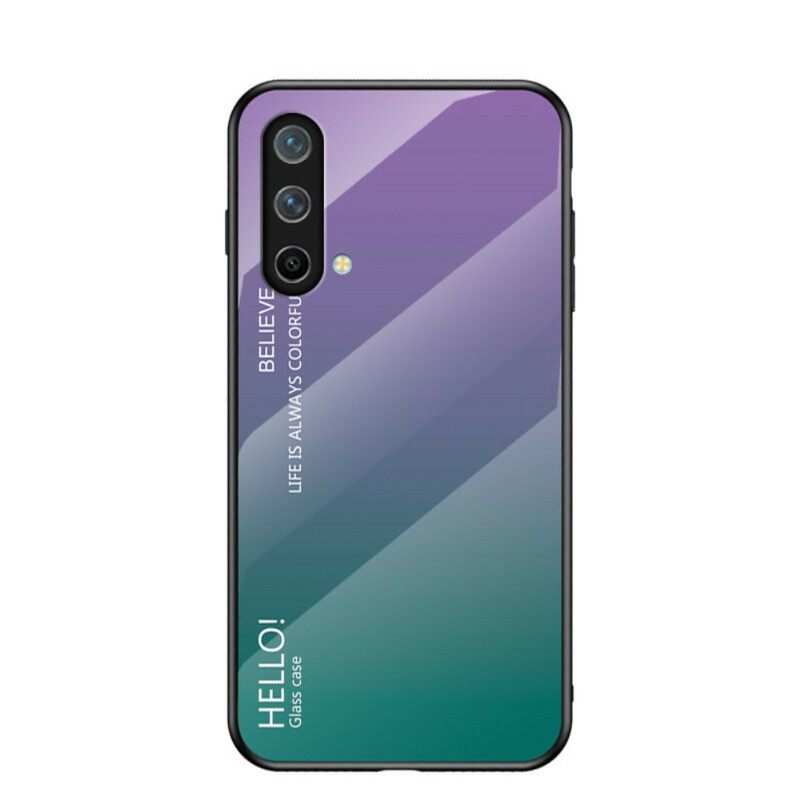 Θήκη OnePlus Nord CE 5G Tempered Glass Γεια Σας