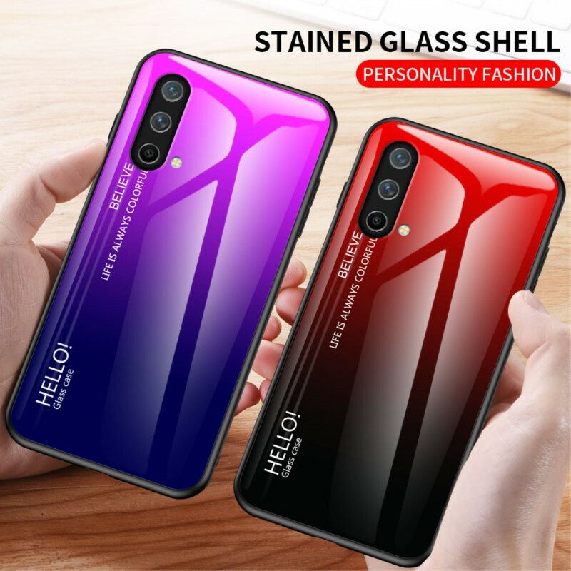 Θήκη OnePlus Nord CE 5G Tempered Glass Γεια Σας